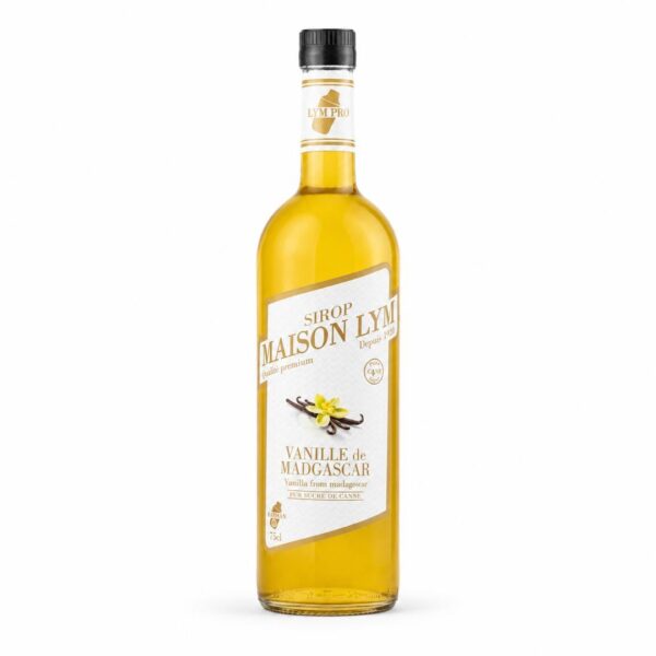 Sirop de Vanille 75cl en verre/vanilla syrup