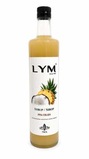 Sirop de pina colada 75cl en verre/pina colada syrup