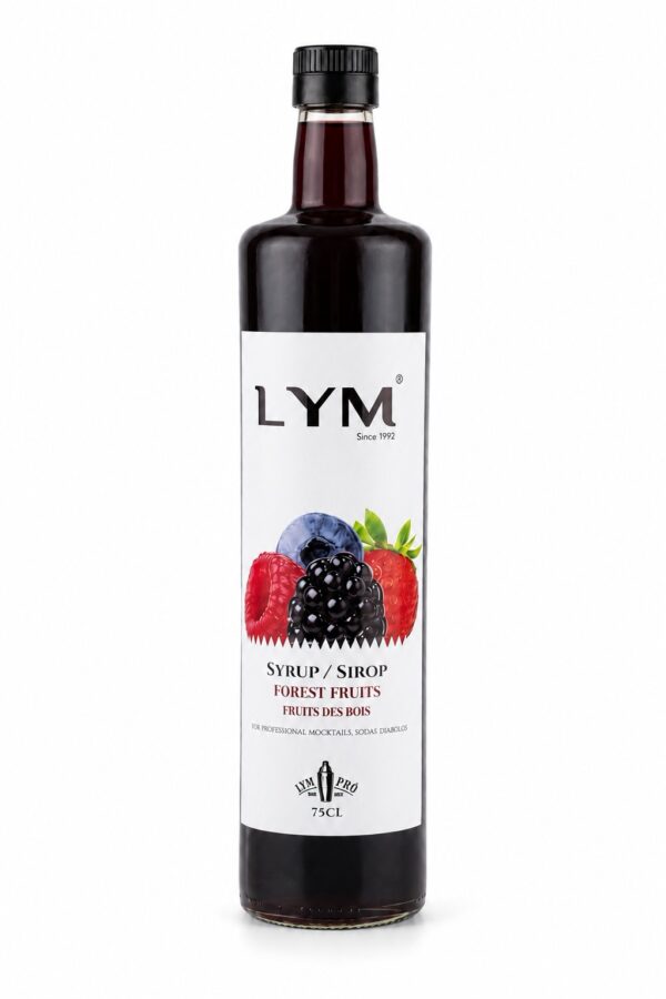 Sirop fruits des bois 75cl en verre/ Forest fruits syrup