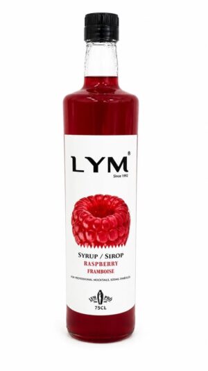 Sirop de framboise 75cl en verre/raspberry syrup