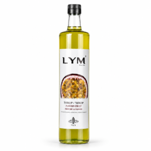 Sirop fruit de la passion 75cl en verre/ passion fruit syrup