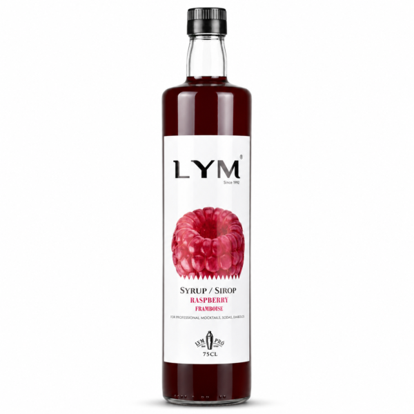 Sirop de framboise 75cl en verre/raspberry syrup