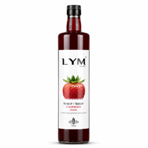 Sirop de fraise 75cl en verre/strawberry syrup