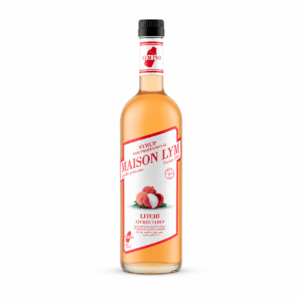 Sirop de litchi 75cl en verre  / lychee syrup