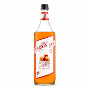 Sirop de caramel 75cl en verre/caramel syrup