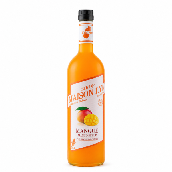Sirop de mangue 75cl en verre / mango syrup