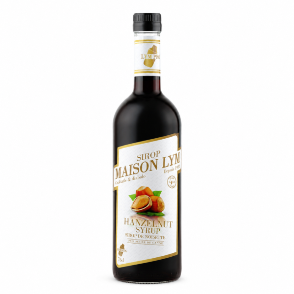 Sirop de noisette 75cl en verre/Hazelnut syrup