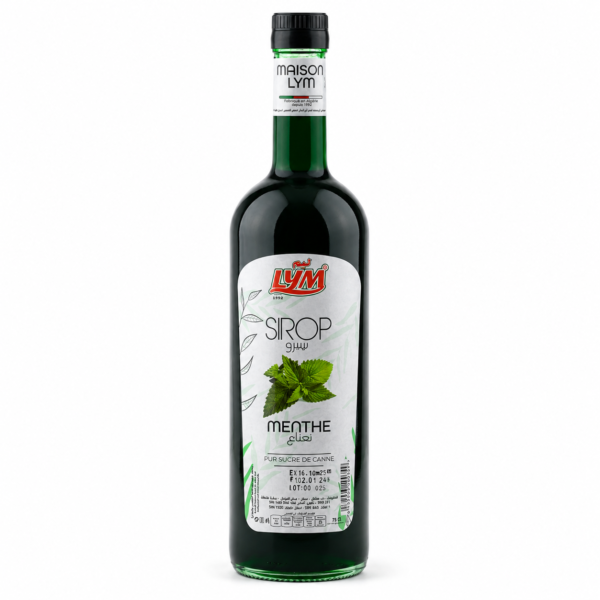 Sirop menthe maison lym gamme standard