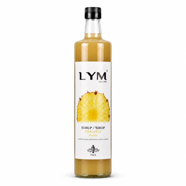 Sirop d'ananas pro 75cl en verre / pineapple syrup