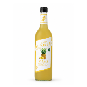 Sirop d'ananas pro 75cl en verre / pineapple syrup