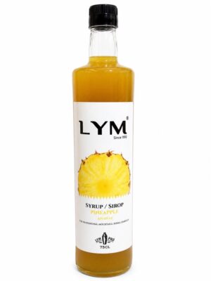 Sirop d'ananas pro 75cl en verre / pineapple syrup