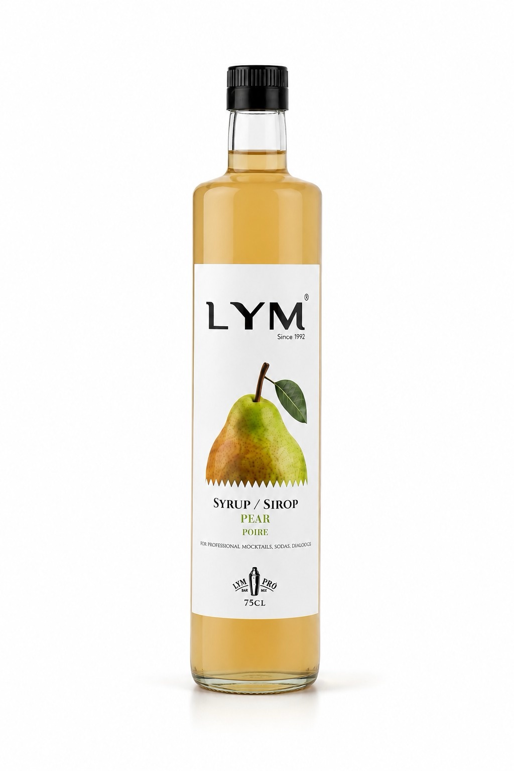 New Sirop de poire 75cl en verre/ pear syrup